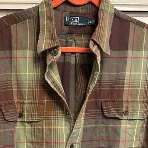 Polo by Ralph Lauren Men's Multicolor Plaid Shirt Jacket